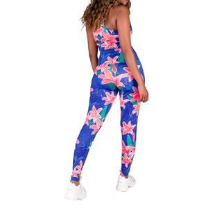 Leggings de sport pour femmes à imprimé marbré de qualité supérieure, séchage rapide, pour la course et le yoga, taille haute, pour l'entraînement - Product Image 3