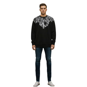 เสื้อสเวตเชิ้ตผู้ชายสำหรับฤดูหนาว ขายส่ง ปักโลโก้ด้านหน้าได้ ผ้าฝ้ายฟลีซเนื้อหนา ระบายอากาศได้ดี เป็นมิตรกับสิ่งแวดล้อม ทรงปกติ แขนยาว - Product Image 2