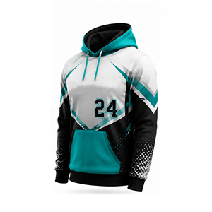 Sweat-shirts de sport sublimés en gros pour hommes – Personnalisables pour l'entraînement en salle, le fitness et les tenues d'équipe – Pulls de performance sur mesure - Product Image 3