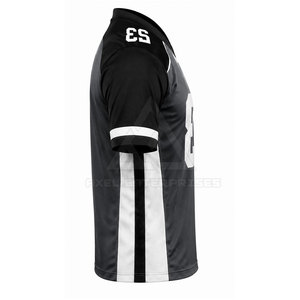 เสื้อเจอร์ซีย์กีฬาอเมริกันฟุตบอล แขนสั้น สำหรับทีม ออกแบบเองได้ ขายส่ง - Product Image 3