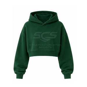 Ensemble de sweats à capuche courts pour femmes, en tissu doux, coupe confortable et design élégant en deux pièces pour un style décontracté. - Product Image 6