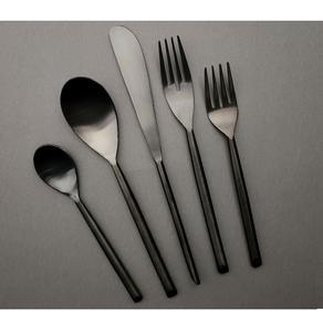 Ensemble de couverts en acier inoxydable à prix abordable, 5 pièces, finition miroir, cuillère, fourchette, couteau, vaisselle - Product Image 5