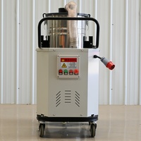 Aspiradora Industrial Trifásica de 3kW para Sólidos y Líquidos con Varilla de Limpieza de Filtro