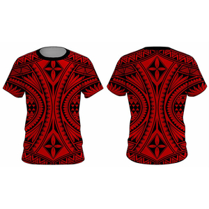 Lightweight Polynesian T-<b>Shirt</b> <b>100</b>% <b>Polyester</b> O-Neck Comfortable Short Sleeve T-<b>Shirt</b> for Men - Product Image 4