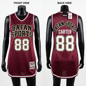 Camiseta de Baloncesto de Malla de Poliéster Premium de 180 GSM, Rosa con Paneles Negros, Logotipo Personalizado en Tackle Twill - Product Image 2