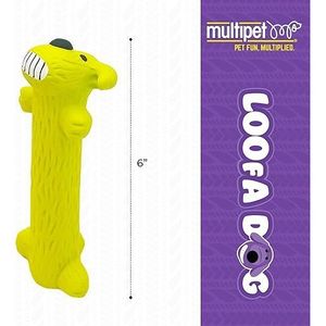 Jouet pour chien en latex Loofa original, jouet couineur de qualité supérieure pour chiots - Product Image 3