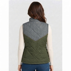 Chaleco Acolchado para Mujer, Chaqueta sin Mangas Personalizada, Acolchado Ligero, Tejido Cálido, Ajuste Cómodo, Ropa de Invierno OEM - Product Image 2
