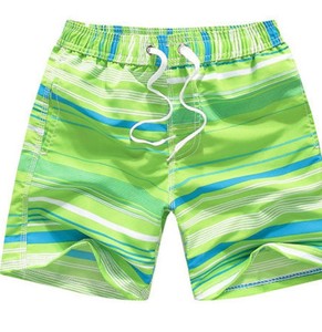 Shorts décontractés à séchage rapide 100 % coton pour garçons, motifs de dessins animés, tailles moyennes et grandes, pour activités de plein air, natation et plage, pour enfants - Product Image 4