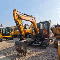 Meistverkaufter SANY 55C 5,5-Tonnen-Raupenbagger mit Hydraulikantrieb, Wenig Betriebsstunden, Guter Zustand, Gebrauchter Mini-Bagger auf Lager zum Verkauf