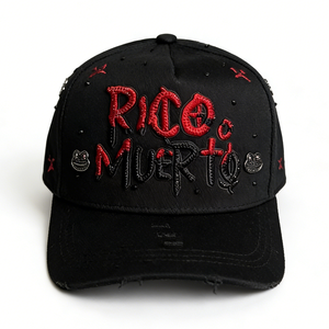 Gorra de Béisbol Unisex 100% Nueva Original de Calidad G5 con Bordado 3D de Gamuza y Patrón de Letras de Diamantes de Imitación de 5 Paneles - Gorra del Mago - Product Image 1