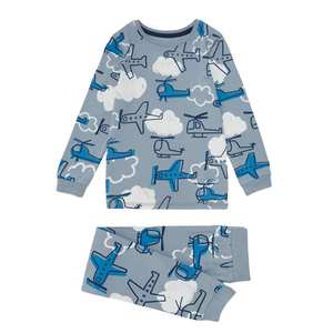 Pijamas para Niños, Tejidos Estampados, Transpirables, Ecológicos, Ropa de Dormir para Niños, Fabricante de Primera Calidad, Venta al Por Mayor - Product Image 5