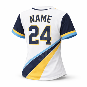 Uniforme de Softbol Personalizado para Hombre y Mujer, Conjunto de Jersey y Pantalones Sublimados de Manga Corta, Uniformes de Equipo OEM, Transpirables, de Secado Rápido, 100% Poliéster - Product Image 3