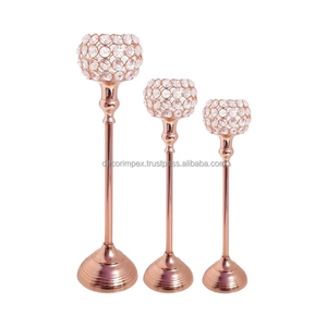 Diamond Crystal Wedding Table Decoration Crystal <b>Tealight</b> Candle <b>Holder</b> Silver Luxury Home Decor Tea Light Votive - Product Image 3