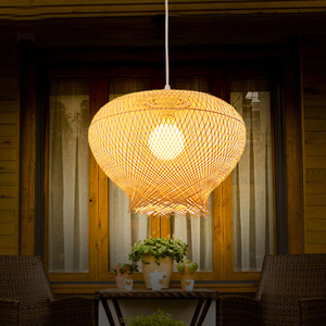 Luxury Bamboo Chandelier Sustainable Handmade <b>Light</b> For Modern Interior Design - Product Image 4