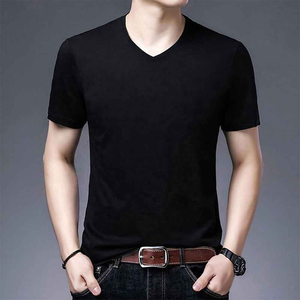 Camiseta Deportiva al por Mayor, Nuevo Diseño, Cuello en V, Secado Rápido, Unisex, Ecológica, Transpirable, 100% Algodón, Personalizable con Logotipo - Product Image 6