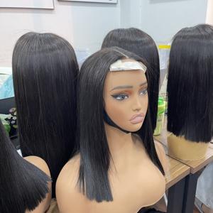 PRECIO AL POR MAYOR: Peluca Bob con raya al medio, extensiones de cabello humano 100% vietnamita, lista para enviar - Product Image 6