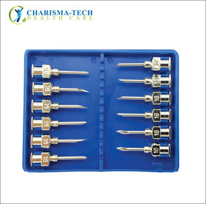 เข็มฉีดยาสัตวแพทย์แบบใช้ซ้ำได้ ทำจากสแตนเลส ขนาด 10G-30G สำหรับวินิจฉัยและฉีดยาในม้า ขายดี - Product Image 5