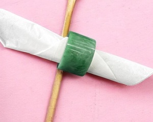 Wholesale Napkin Ring Plated <b>Tissue</b> Table Decoration Resin Napkin Holder For <b>Wedding</b> Party Restaurant Resin Napkin Ring Use - Product Image 6