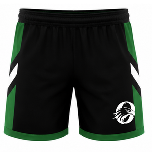 Black <b>Green</b> Volleyball <b>Shorts</b> Professional Sports Bottoms Team Match Wear Athletic Training Apparel Lightweight Competition - Product Image 1