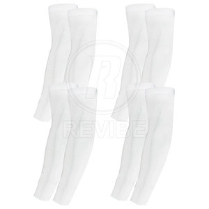 Manchons de bras pour hommes en Spandex/Polyester de qualité supérieure, actifs, flexibles et respirants, pour le fitness, la course à pied et le cyclisme - Product Image 4