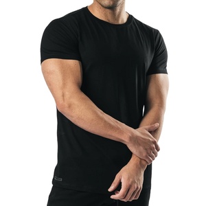 Camisetas personalizadas con impresión de logotipo personalizado, camisetas de hombre 100% algodón, camiseta lisa de verano de manga corta. - Product Image 1