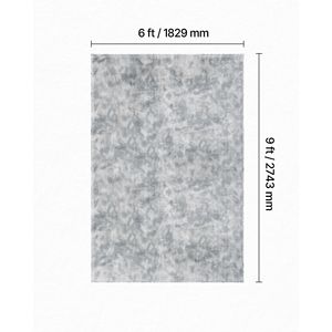 Tappeto Moderno Shaggy 6x9 piedi in Morbido Peluche per Soggiorno/Camera da Letto, Decorazione Casa, Materiale PP - Product Image 3