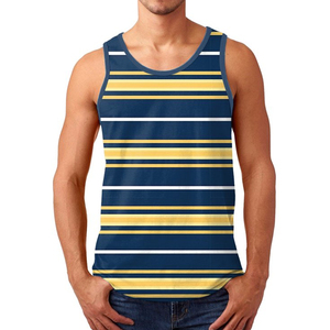 High Quality Men's <b>Tank</b> <b>Top</b> Color Contrast Casual Style Eco-Friendly Gym Clothing Men <b>Tank</b> <b>Tops</b> Customized Quick Dry OEM - Product Image 1