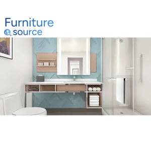 Meubles de chambre à coucher Hilton Inn moderne haut de gamme-qualité MDF mélamine Casegoods Fullset pour les hôtels-OEM ODM Vietnam Fabricant - Product Image 1