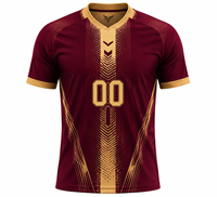 Conjunto de Camiseta y Pantalones Cortos de Fútbol Personalizados para Hombre, Sublimados, Cuello en V, 100% Poliéster, Uniforme de Fútbol para Adultos, Transpirable, Ecológico, Verano
