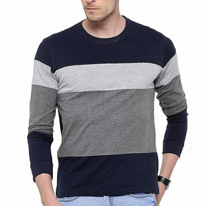 2025 Men's Casual Stylish T-<b>Shirts</b> Soft Fit Full Sleeve 100% Cotton O Neck Design with Digital Printing - Product Image 1