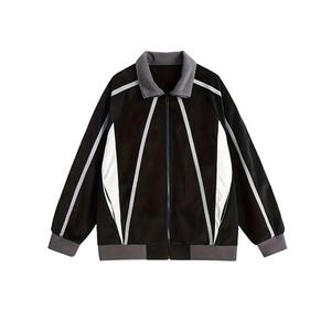 Chaqueta Bomber de Moda Urbana al por Mayor para Hombre, Chaqueta Bomber Personalizada para Hombre, Chaqueta Hip Hop de Moda Otoñal para Hombre - Product Image 1