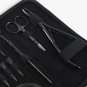 Kit de Herramientas para Extensiones de Cabello, Acero Inoxidable, Juego Profesional de Instalación y Remoción para Extensiones de Micro Link, Acero Inoxidable Duradero - Product Image 3