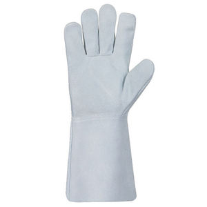 Guantes de Soldadura de Cuero Vacuno Reforzados con Lámina de Aluminio para Protección y Aislamiento Térmico, Resistentes al Desgaste y de Alta Resistencia - Product Image 6