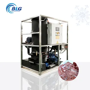 BLG 5 Ton 3000kg macchina per il ghiaccio macchina modulare grande capacità del tubo macchina macchina per il ghiaccio