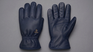 Gants de sécurité en cuir Dumela, longueur poignet, rayés, respirants, doublés de coton, thermiques, pour l'hiver, usage quotidien en extérieur - Product Image 1