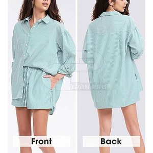 Holiday Style 2026 <b>Women</b> Summer <b>Shorts</b> Set Trendy Two Piece <b>Short</b> <b>Suit</b> With Lightweight Fabric Comfortable Vacation Wear - Product Image 4
