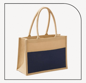 Bolsa de Compras Reutilizable de Yute, Plegable, con Correa para el Hombro, Gran Capacidad para Supermercado y Uso Diario - Product Image 3