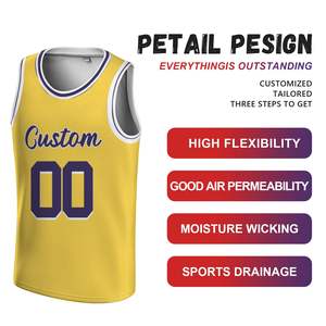 Uniformes de Baloncesto Sublimados Personalizados, Ligeros y Transpirables de Poliéster para Entrenamiento en Equipo, Ropa de Baloncesto Estampada para Verano - Product Image 5