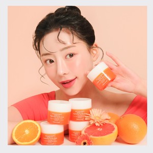 Productos para el Cuidado de la Piel Derma Share Korean Red Hyang Vita C Brightening Capsule Cream 50mL Hecho en Corea Limón - Product Image 2
