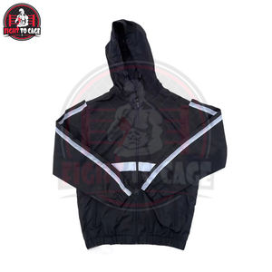 High Performance Running Wear Comfortable Moisture-Wicking Good Supplier New Arrival OEM ODM Service Men <b>Windbreaker</b> Short Set - Product Image 6