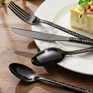 High Quality Eco Friendly <b>Cutlery</b> <b>Set</b> Unique Design <b>Black</b> Color <b>Cutlery</b> <b>Set</b> Reusable <b>Cutlery</b> <b>Set</b> - Product Image 5