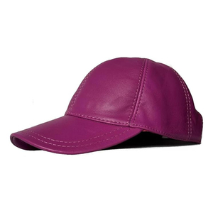 Gorras de Cuero Suave con Borde Curvo Clásico, Estilo Urbano, Detalles de Costura Premium, Cómodas para Uso Diario, Servicio OEM ODM 2026 - Product Image 1