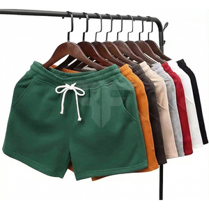 Pantalones Cortos Deportivos Personalizados para Hombre, de Algodón, para Correr, de Felpa Francesa, Transpirables, para Gimnasio - Product Image 1