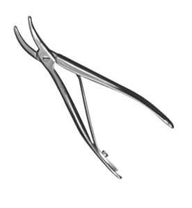 Mini Rongeur de Acero Inoxidable Tipo Pico de Pato, Instrumento Quirúrgico Manual con Certificación CE Clase I para Uso en Cirugía General - Product Image 3