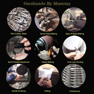 Ciseaux de barbier professionnels à prix avantageux, best-seller, pour la coiffure et la coupe de cheveux en salon. - Product Image 5