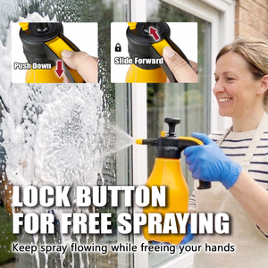 Pulvérisateur à mousse manuel 1,5 L, pompe à main pour lavage de voiture, pulvérisateur de jardin, pulvérisateur de nettoyage multi-usages, matériau PP, facile à utiliser - Product Image 4