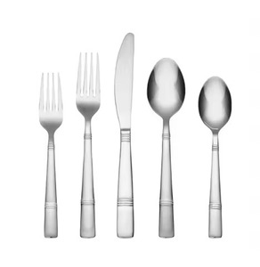 Juego de cubiertos de metal de calidad para restaurante, juego de cuchara y tenedor de acero inoxidable para la industria hotelera - Product Image 5