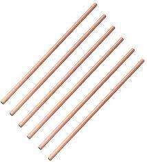 Lot de pailles à boire modernes en cuivre avec brosse de nettoyage, ensemble de pailles réutilisables portables pour la maison, le bar et les smoothies - Product Image 6