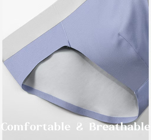 Caleçons Boxers Homme en Tissu Modal Sans Coutures, Taille Mi-Haute, Haute Élasticité et Respirants, Modèle Invisible Une Pièce - Product Image 3