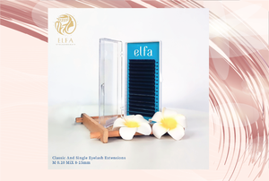 Classic 0.03 C D Natural Handmade Korea PBT Fiber Individual Eyelash <b>Extensions</b> Black Matte <b>Cluster</b> Curl False <b>Lashes</b> Trays - Product Image 4